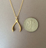 Medium Wishbone Necklace