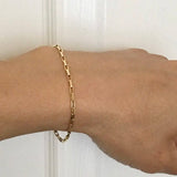 Gold Link Bracelet