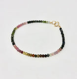 Tourmaline Beaded Bracelet