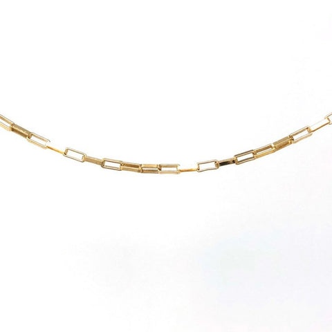 SMALL Link Bar Chain Necklace