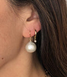 LARGE Pearl Drop Earrings