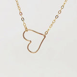 Heart Outline Necklace