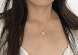 Evil Eye Coin Necklace