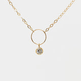 Swarovski Crystal CIRCLE Necklace