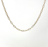 SMALL LONG LINK Chain Necklace