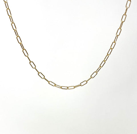 SMALL LONG LINK Chain Necklace