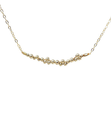 Cluster Beaded Constellation Necklace