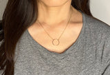 Eternity Circle Necklace