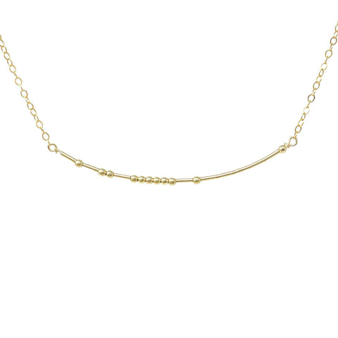 Morse Code Necklace