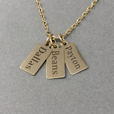 Personalized Tag Necklace