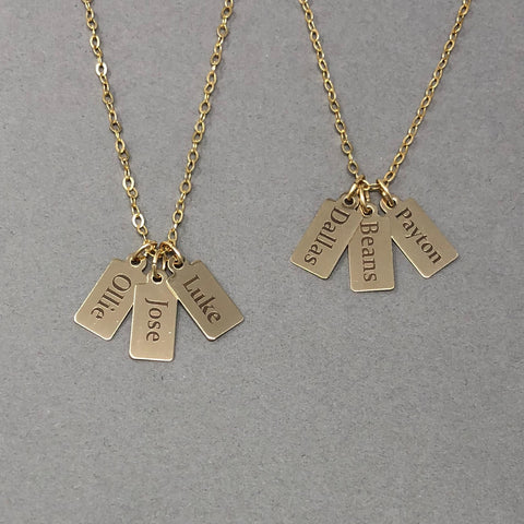 Personalized Tag Necklace