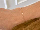 Studded Bead Layering Bracelet